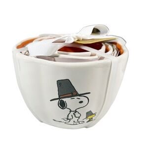 NEW Rae Dunn/Peanuts THANKSGIVING MEASURING CUPS Set/4